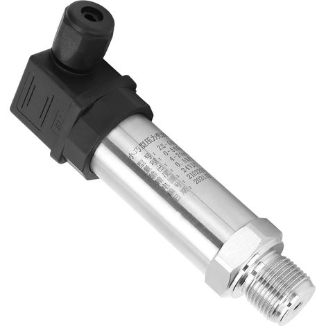 Transmetteur de pression 4-20 mA, capteur à transducteur en silicium diffusé en acier inoxydable, 8-32 V (1/5)