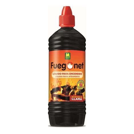 Liquide pour barbecues ignifuge. Transformez les feux de joie, les barbecues et les chemines. 1L liquide š la lumire.