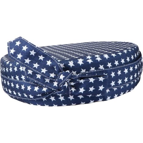 Coussin Mousse Haute Densité pour Garçon et Filles Rond, Coussin de Chaise Rehausseur, Cuir Synthétique Antidérapant, pour Maison et Restaurant (1/5)