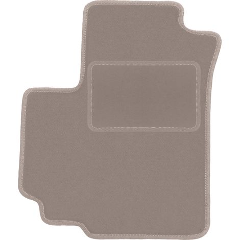 Fahrermatte aus Velours für: Suzuki Swift V 5-Türer Schrägheck (2010–2016), beige