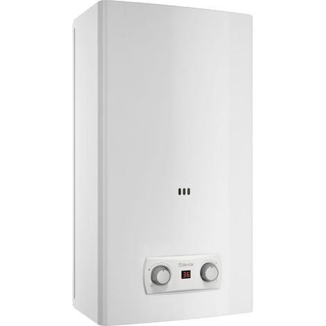 Beretta Chauffe-eau à Gaz à Chambre Ouverte Fonte Lx 11 P Méthane 11 Litres Low NOx Classe A