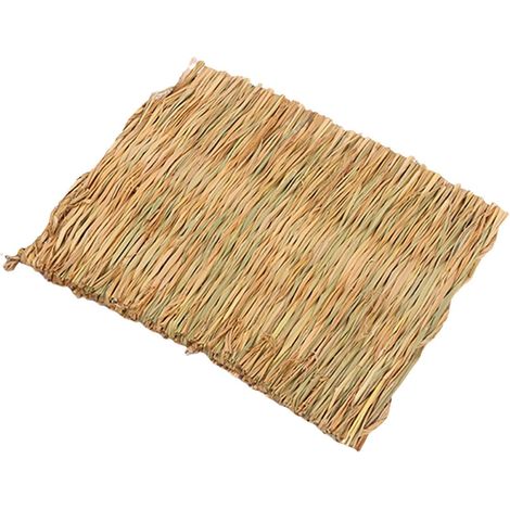Tapis de Couchage pour Chat Literie Confortable tissée  Tapis Et Coussin Pour Animaux De Compagnie Et Petits Animaux pour Petites et Moyennes Races, Camping, , Abri, Balcon