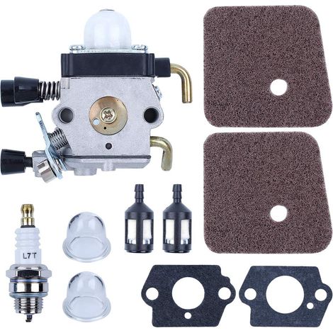 Kit filtre à air, carburateur et bougie pour STIHL FS38 FS45 FS46 FS55R FS55RC KM55 HL45 KM55R Débroussailleuse (1/5)