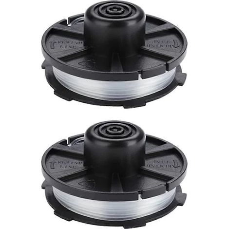 Compatible avec Makita Akkusense, référence 196146-9/195858-1, kit avec 2 bobines de fil de coupe-bordures. (1/4)
