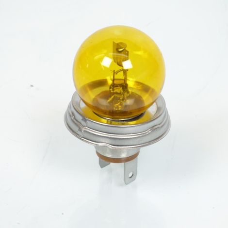 Ampoule jaune lampe Flosser P45t 12V 45/40W G40 pour phare (1/3)