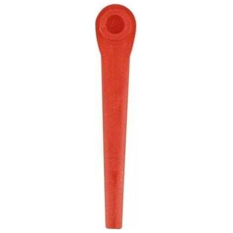 Lot de 100 Lames en Plastique compatibles avec Coupe-Bordure Gardena, Lames de Rechange pour Coupe-Bordures Gardena et Coupe-Bordures sans Fil,,rouge--INHHUB (1/4)