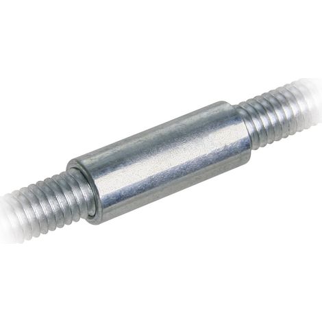 Semin – Manchons pour tige filetée 6 x 30 mm – Acier – Raccordement facile – Boîte de 100 pièces