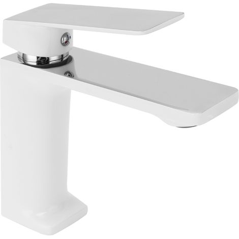 Robinet Lavabo Monotrou en Cuivre Mélangeur Eau Chaude Froide pour Salle de Bain, Mitigeur Robinetterie Maison G9/16 (1/5)