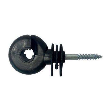ISOLATORE ELETTRORECINZIONE OCCHIOLO VITE LEGNO - X FILO + CORDA- 50 pezzi