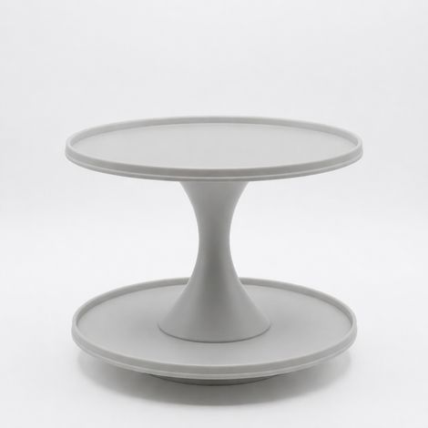 Organizzatore di spezie, ripiano da cucina rotondo grigio girevole (1/3)