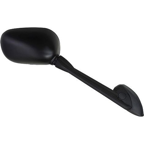 Espejo Emgo 2025/02 para Yamaha FZ6R '09-'17, XJ6F '09-'14, lado derecho (OEM: 36P-26290-00), color negro (diseño original) (homologación).