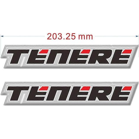 Autocollants Tenere Super Tank Pad Protector, protection de réservoir, emblème, logo, carénage, garde-boue pour Yamaha 700 1200 Xt Z Xt1200z--6 (1/5)