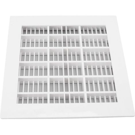 Bonde de fond carrée de remplacement pour piscines, 25 x 3 cm, blanche, pour piscines de massage et spas. (1/5)