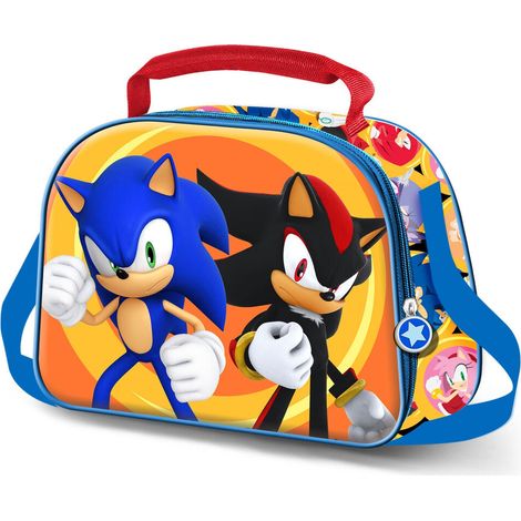 Bolsa portameriendas 3D Shadow Sonic the Hedgehog