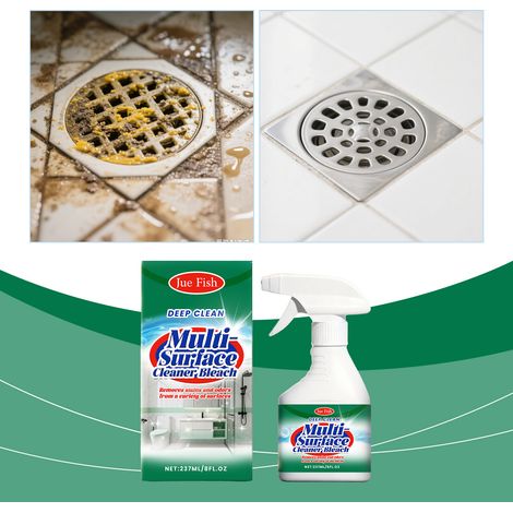 Multi-surface cleaner, versatile, leaves skin feeling clean and refreshed, effectively removes grease and stains -- 237ml (1/5)