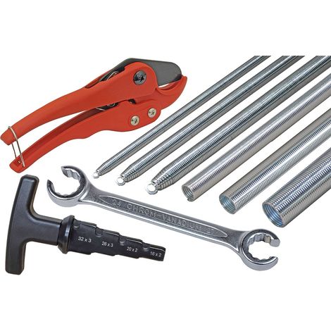 WK Tools 4-teiliges Werkzeug-Komplettset für Alu-Verbundrohr 16 x 2 mm