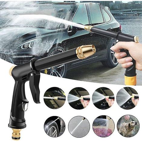 Outils de lavage de voiture et de jardin, pistolet à eau haute pression, nettoyeur de véhicules (1/5)