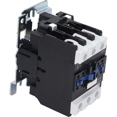 CJX2-5011 50-A-Wechselstromschütz, 1 Öffner-Hilfskontakt, 1 Schließer-Hilfskontakt, 110 V (1/5)