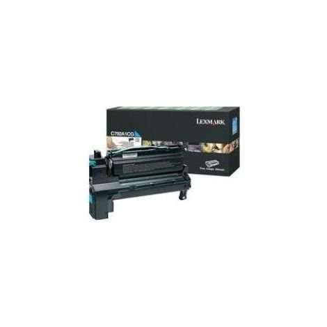 Lexmark C792A1CG cartuccia toner 1 pz Originale Ciano (1/2)