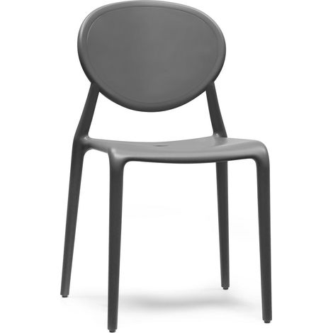 6 Chaises design GIO - Lot de 6 - intérieur et extérieur (1/2)