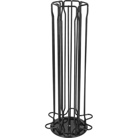 Drehbarer Kaffeekapselhalter, drehbare Ablage, schwarze Kapselablage (1/5)