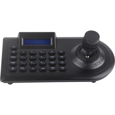 3D-PTZ-Kamerasteuerung mit kompatiblem LCD-Display und Joystick für die öffentliche Sicherheitsüberwachung, 100–240 V, EU-Stecker (1/5)