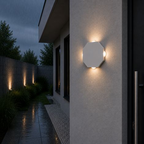 Applique Murale LED 4W 360Lm CBagueline IP65 40.000H [TH-821-RVBW] (1/3)