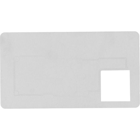 Pochoir de reballing BGA en acier inoxydable, dissipation thermique optimale, positionnement précis pour IOS 14 et 14 Pro Max, couche intermédiaire 0.12mm (1/5)