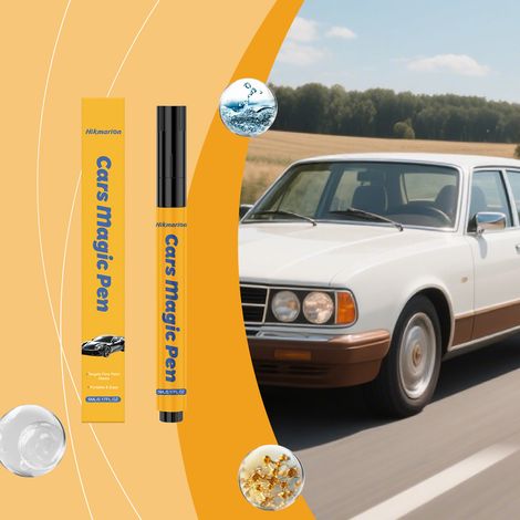 Car scratch concealer pen for easy repair of paint scratches without damaging the original paint -- 5ml (1/5)