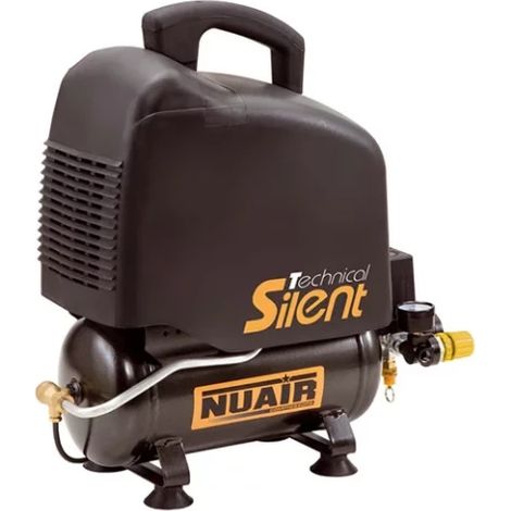 Compresseur sans huile 6 litres monophasé de 1 CV NUAIR (1/3)