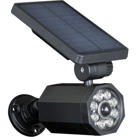 Punto Solar de Pared 400 Lm Diseño Cámara de Vigilancia - Ezsolar
