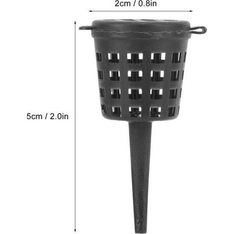 paniers d'engrais portables Paniers d'engrais pour bonsaï avec couvercle, 100 pièces, paniers portables en pour jardin (1/5)