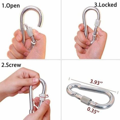 Corde Sécurité - 10 mm - Pour Escalade Randonnée Alpinisme Sauvetage - 10 m 20 m ou 30 m (1/4)