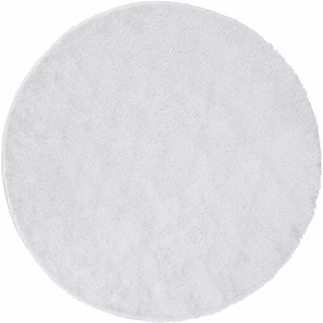 Tapis Rond "Mattis" 200cm Blanc (1/5)