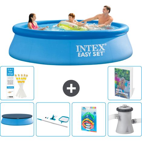 Easy Set Pool Rund - 305x76 cm - 7-teilig S125
