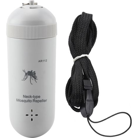 Répulsif À Moustiques - Ultrasons Blancs Non Radiatifs - Pour Jardin Et Parc - Portable - 2 Modes - Avec Alarme Et Lampe De Poche - 1 Pièce (1/5)