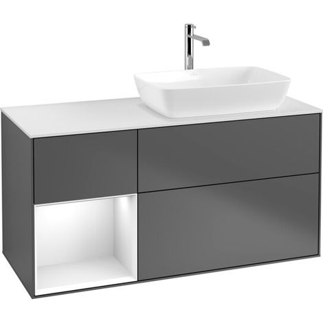 Villeroy & Boch G801GFGK Meuble sous-lavabo Finion G80 (1/2)
