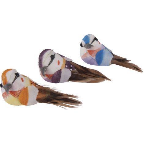RAYHER - UCCELLO DI FUNGHI 3,5CM 3PZ