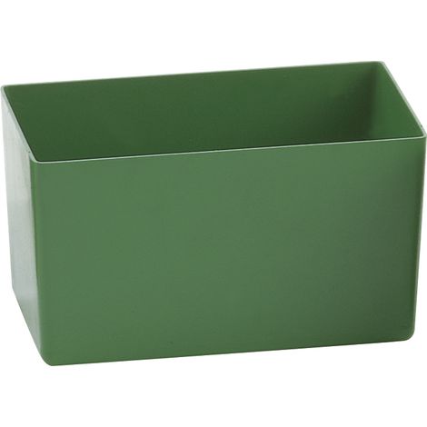 Vaschetta F1 per cassettiere modulari F-T/F - Verde - Mobil Plastic