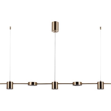 LED-Hängeleuchte 30W remdal PND-16374-5-COP-GD-4K Italux (1/3)
