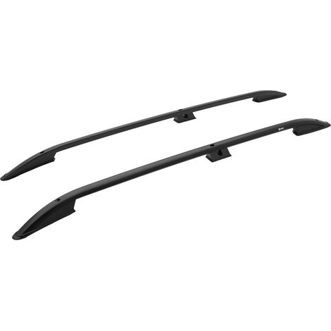 TURTLE kompatibel mit Fiat Qubo 2008-2017 Dachreling Crown Schwarz (1/5)