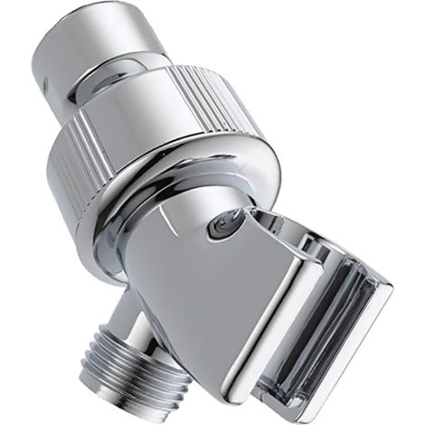 Adaptateur de pommeau de douche réglable monté sur bras de douche avec installation facile pour robinet de salle de bain (1/5)