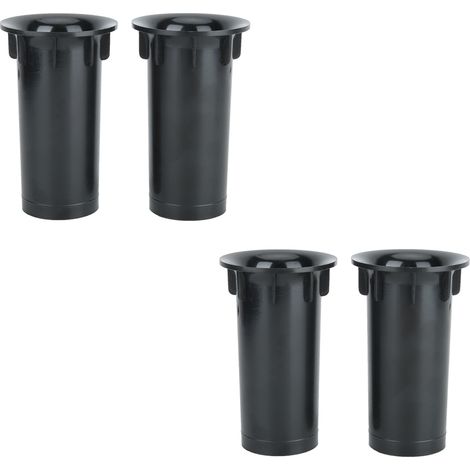 4 Pièces Tuyau d'Inversion en ABS Lisse pour Haut-Parleurs Graves 5-6 Pouces (1/5)