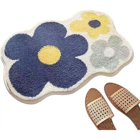 Tappetino da bagno lavabile in lavatrice, raschietto per i piedi per la doccia, accessori per palestra, dormitorio, hotel