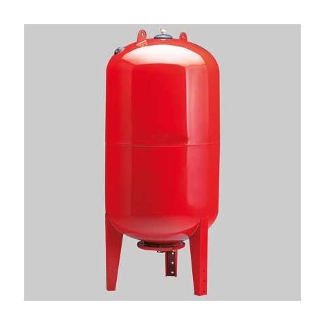 AUTOCLAVE CON MEMBRANA IN BUTILE VERTICALE - Lt. 100 - Pmax 10 bar - Ø 450 - H 950 - 1"