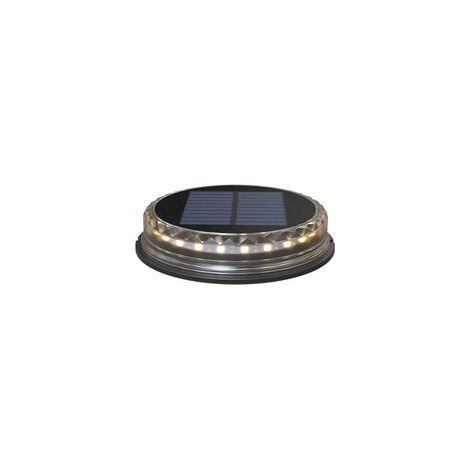 1 x Einbau-Solarleuchte, integrierte LED-Strahler, warmweiß 2500 K, IP65 wasserdicht, Aluminium, für Garten und Außenbereich (1/5)