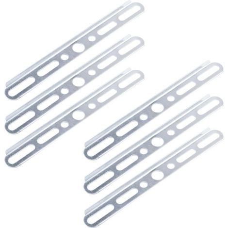 Lntyq Support de montage pour luminaire, plaque de plafond de 6 pouces, barre transversale pour luminaire suspendu avec vis