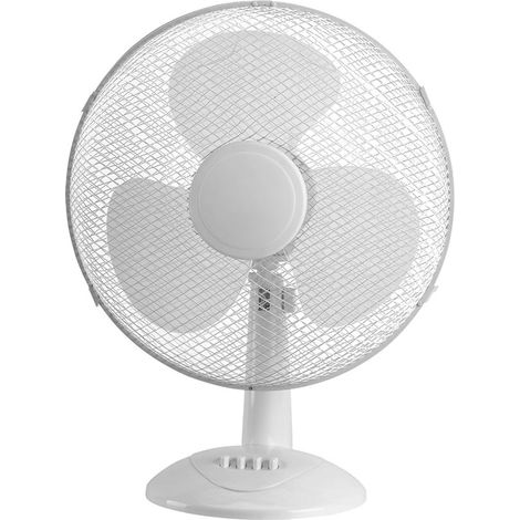 Ventilador sobremesa blanco cape 35W silencioso (1/4)