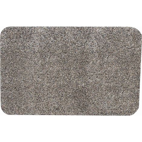 Fußmatte Waterstop 50x80cm granit Fußmatte Schmutzfangmatte Fußmatte Fußabtreter (1/4)