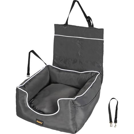 Skylos Dog Car Booster Seat Pet Backrest Safe Protector Waterproof Travel Bed (1/5)
